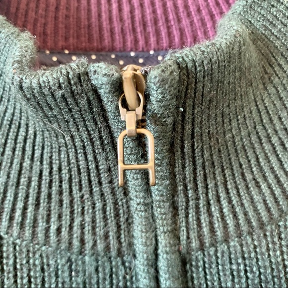 TED BAKER London Textured 1/4 Zip High Neck Hardmun Sweater—SZ. 2XL - Picture 16 of 16